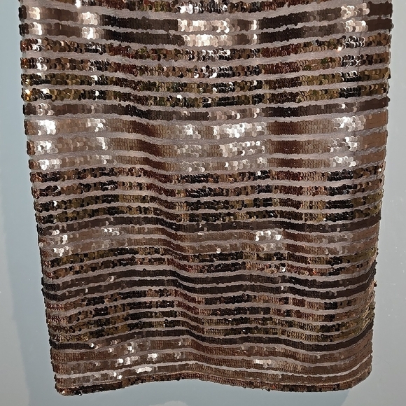 Eliza J Gold Sequin Sheath Mini Dress - Picture 4 of 6